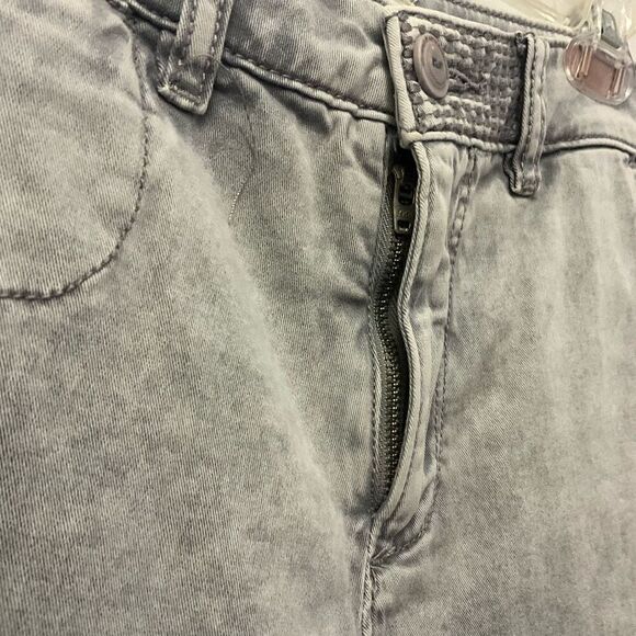 Chino by Anthropologie Women’s 28 Relaxed Gray Mom Style Shorts Stretch - Picture 4 of 12